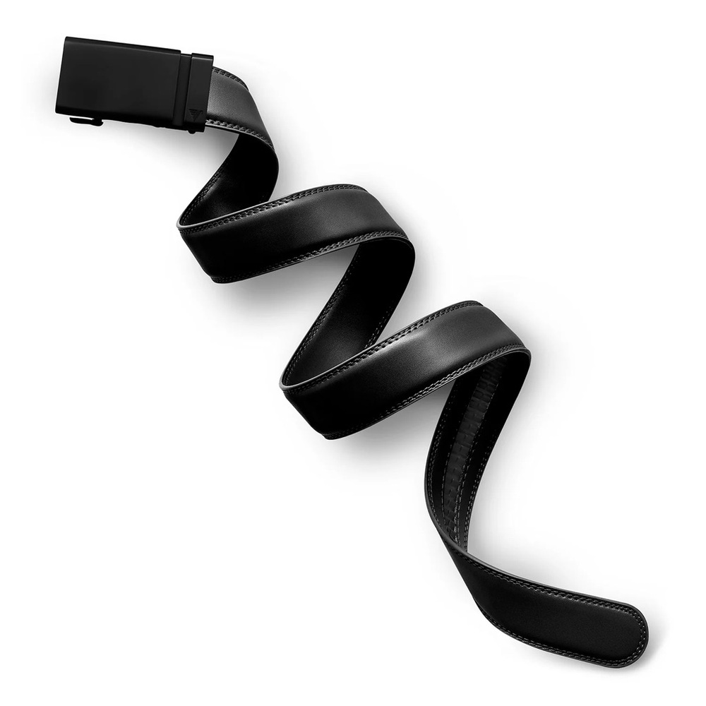 Men's Black Leather Belt